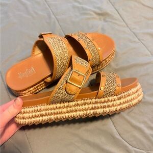 Hey Girl by Corkys Platform Sandals